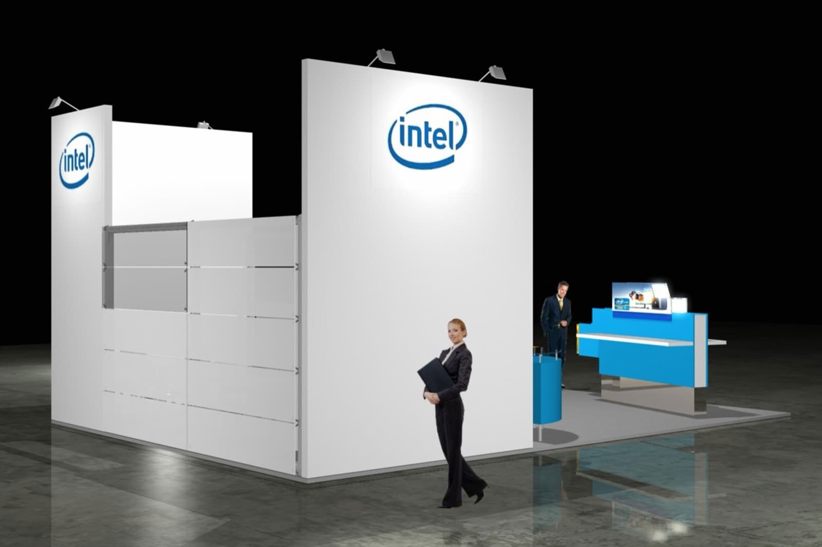 Progetto di uno stand Intel